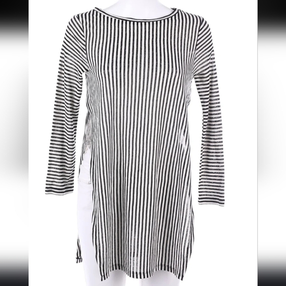 Zara Striped Tunic Top - Picture 6 of 7